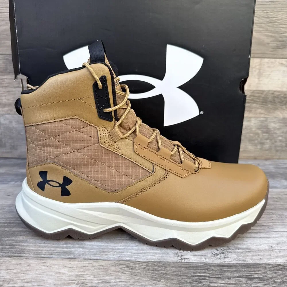 Under Armour Stellar G2 6” Tactical Boots Coyote Brown Size 9 New 3025578-200